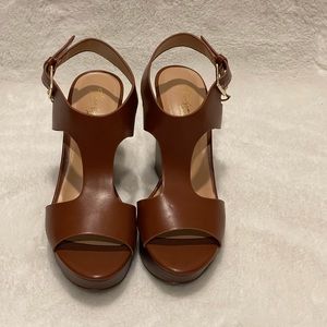 Brown Wedges Size 7